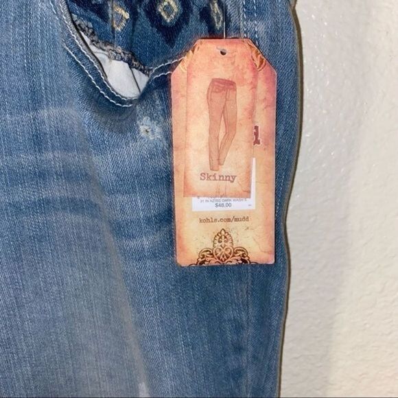 Mudd boho Aztec design skinny‎ jeans - Picture 14 of 14